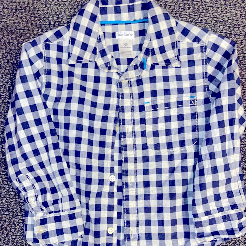 Little Boys size 3T Carters Dress Shirt